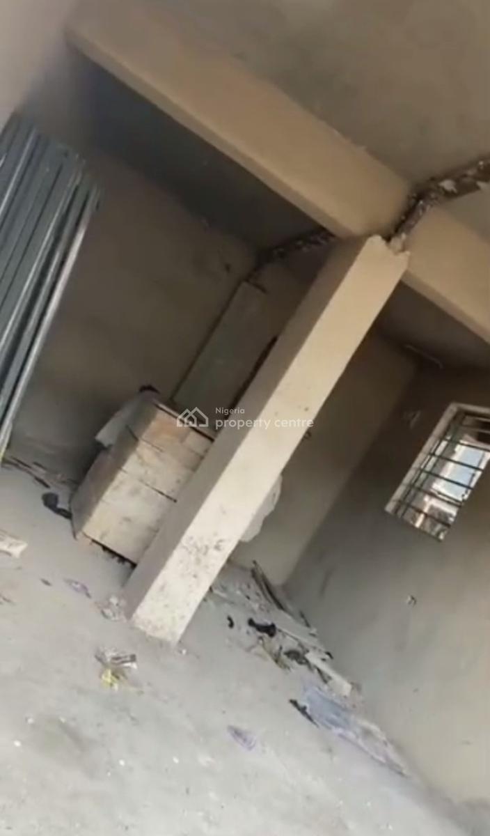 Newly Built  Big Shop/ Warehouse with Toilet, Along Herbert Macuully Way, Sabo, Yaba, Lagos, Warehouse for Rent