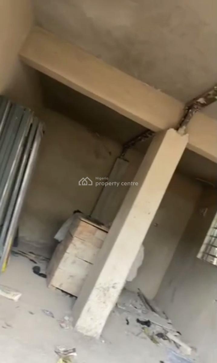 Newly Built  Big Shop/ Warehouse with Toilet, Along Herbert Macuully Way, Sabo, Yaba, Lagos, Warehouse for Rent