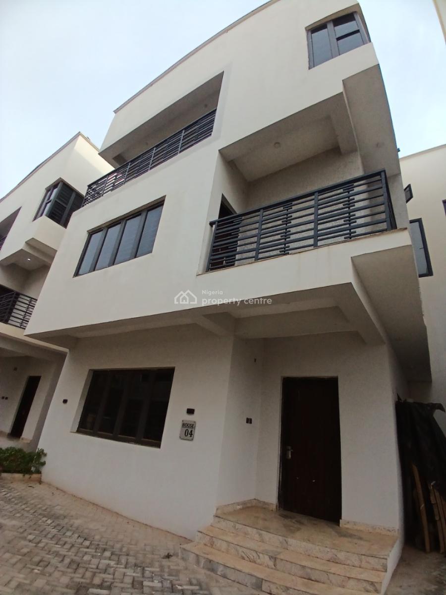 Brand New 4 Bedroom Terrace Duplex with 1room Bq, Life Camp Abuja Diplomatic Zone, Life Camp, Abuja, Terraced Duplex for Rent