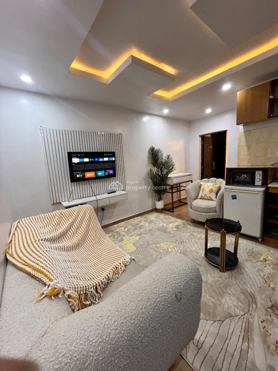 Finished Luxury 1bedroom Serviced Apartment, Adeniyi Jones Avenue, Off, Allen, Ikeja, Lagos, Mini Flat (room and Parlour) Short Let