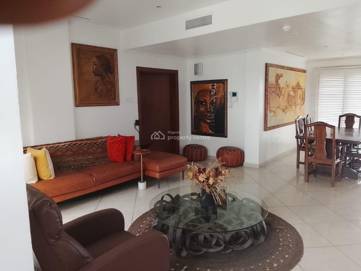 Decent 3 Bedroom Apartments with a Room Bq, Old Ikoyi, Ikoyi, Lagos, Flat / Apartment for Rent