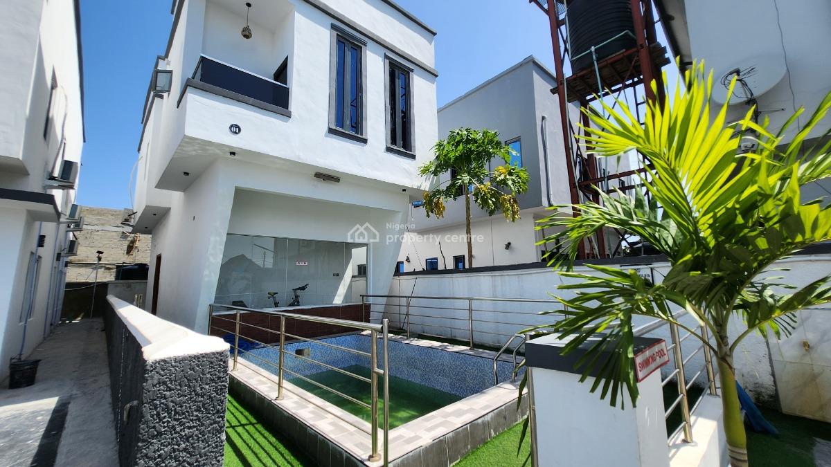Tastefully Finished 4 Bedroom Terrace Duplex, General Paint- Lbs, Ajah, Lagos, Terraced Duplex for Sale