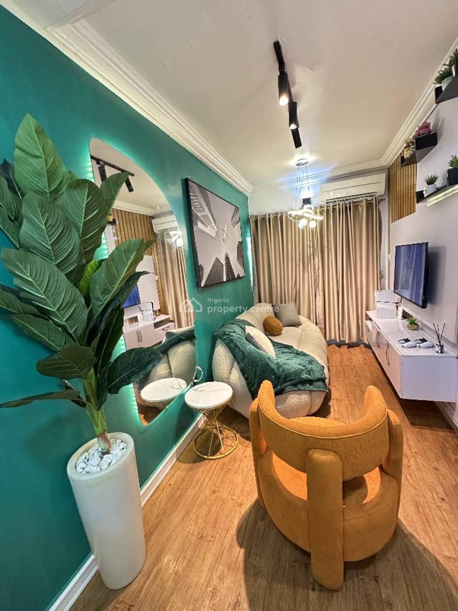 Brand New 1-bedroom Smart Luxury Home with Alexa, Ps5, Outdoor Sit-out, Falomo, Ikoyi, Lagos, Flat / Apartment Short Let