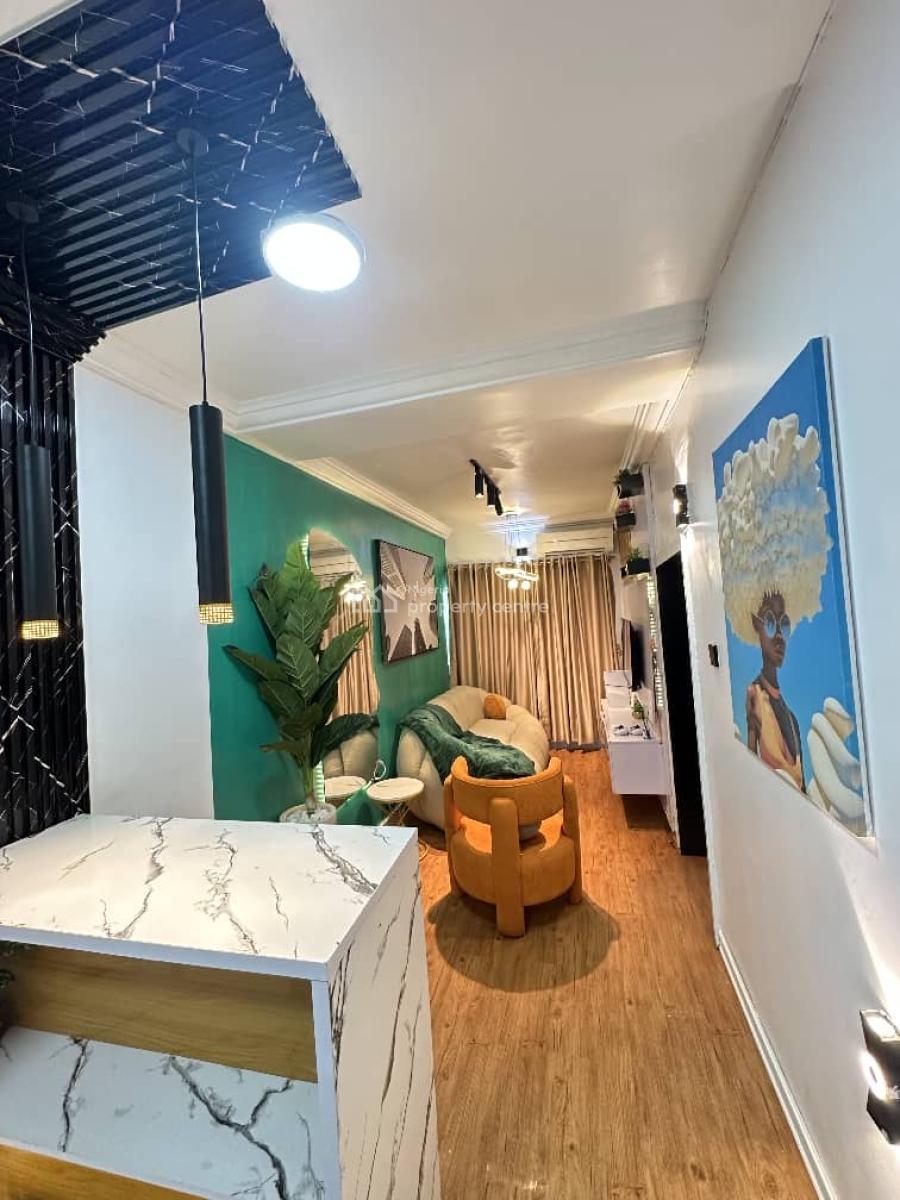 Brand New 1-bedroom Smart Luxury Home with Alexa, Ps5, Outdoor Sit-out, Falomo, Ikoyi, Lagos, Flat / Apartment Short Let