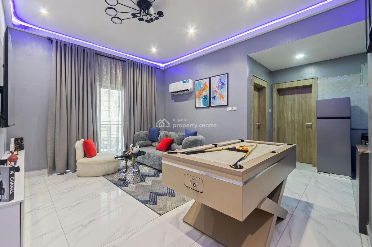 Brand New 2-bedroom Smart Luxury Home with Alexa, Ps5, Outdoor Sit-out, Lekki Phase 1, Lekki, Lagos, Flat / Apartment Short Let