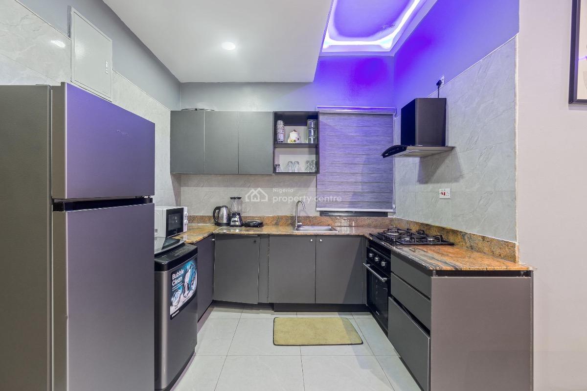 Brand New 2-bedroom Smart Luxury Home with Alexa, Ps5, Outdoor Sit-out, Lekki Phase 1, Lekki, Lagos, Flat / Apartment Short Let