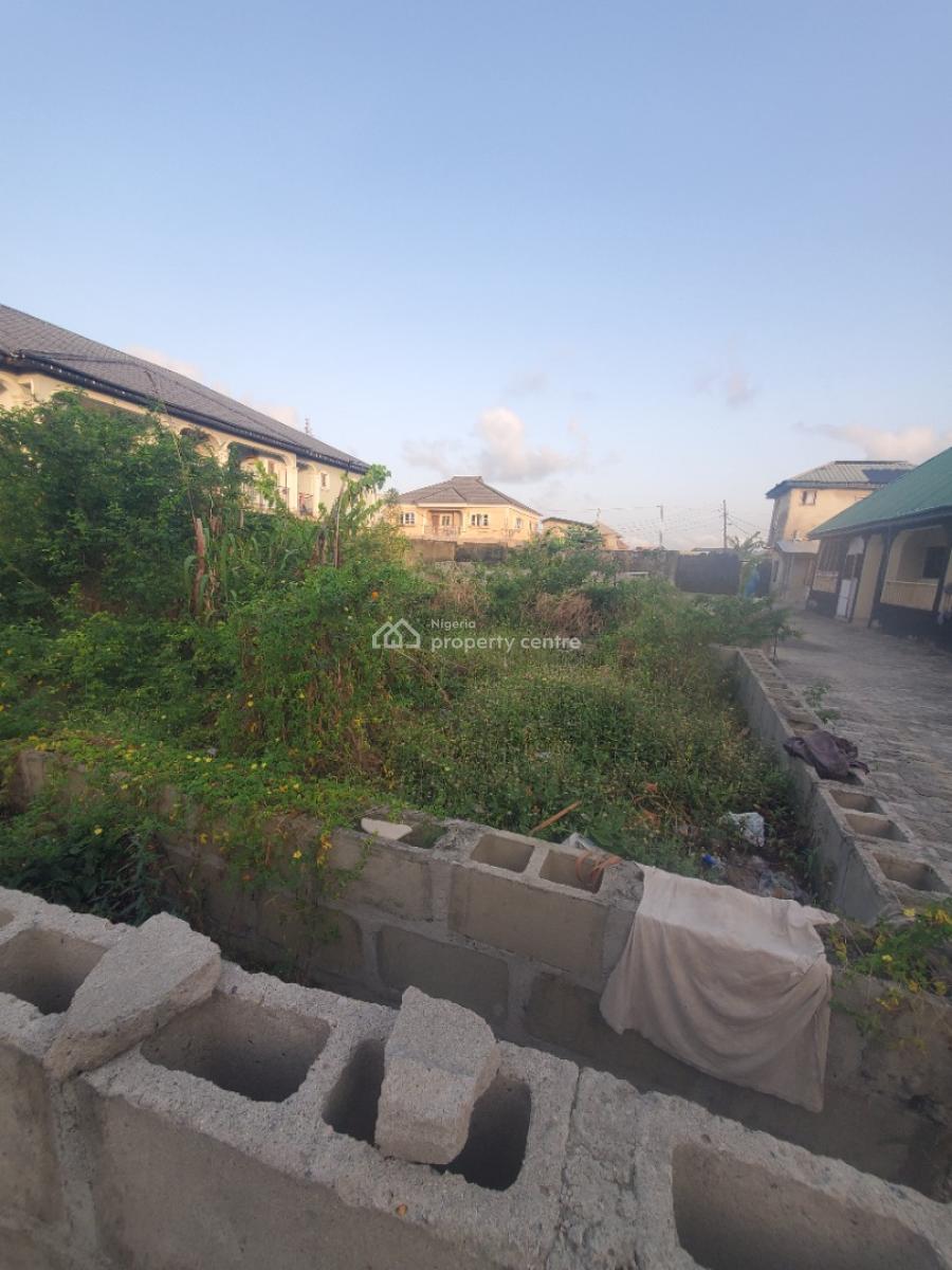 1 Full Plot of Land By 600sqm, Sangotedo Area, Sangotedo, Ajah, Lagos, Residential Land for Sale