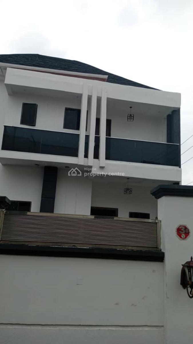 Beautifully Built 4 Bedroom Fully Detached Duplex with Bq, Lekki Palm City Estate, Ajah, Lagos, Detached Duplex for Rent