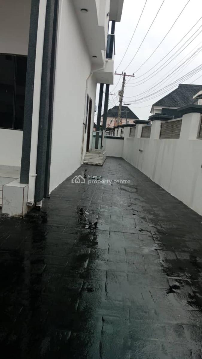 Beautifully Built 4 Bedroom Fully Detached Duplex with Bq, Lekki Palm City Estate, Ajah, Lagos, Detached Duplex for Rent