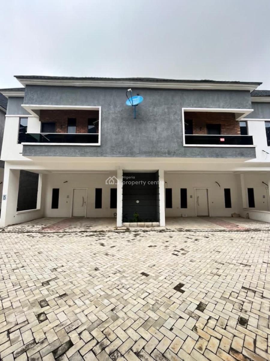 Luxury 4 Bedroom Terrace Duplex with Excellent Facilities, Orchard Road, Lekki, Lagos, Terraced Duplex for Rent