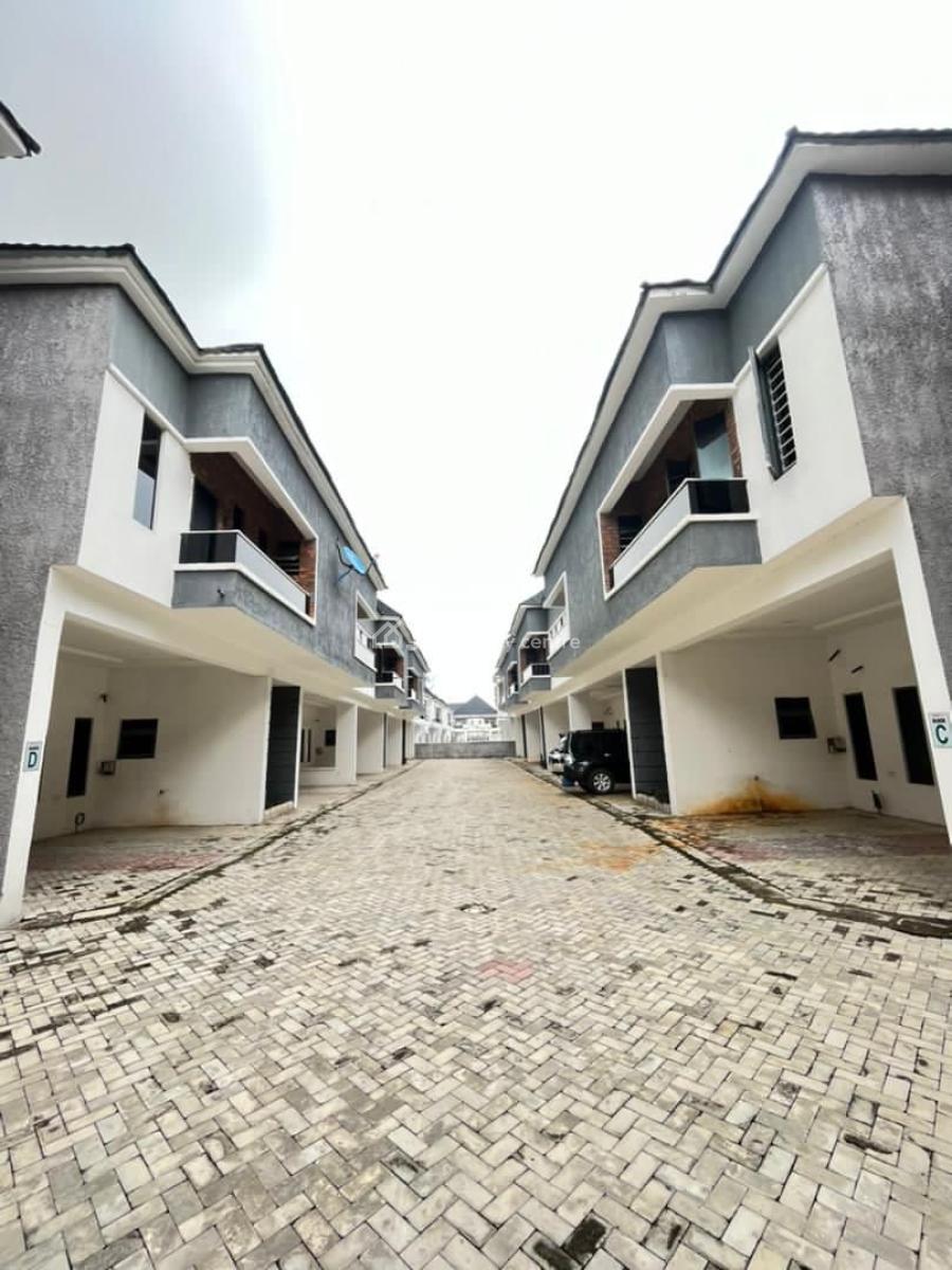 Luxury 4 Bedroom Terrace Duplex with Excellent Facilities, Orchard Road, Lekki, Lagos, Terraced Duplex for Rent