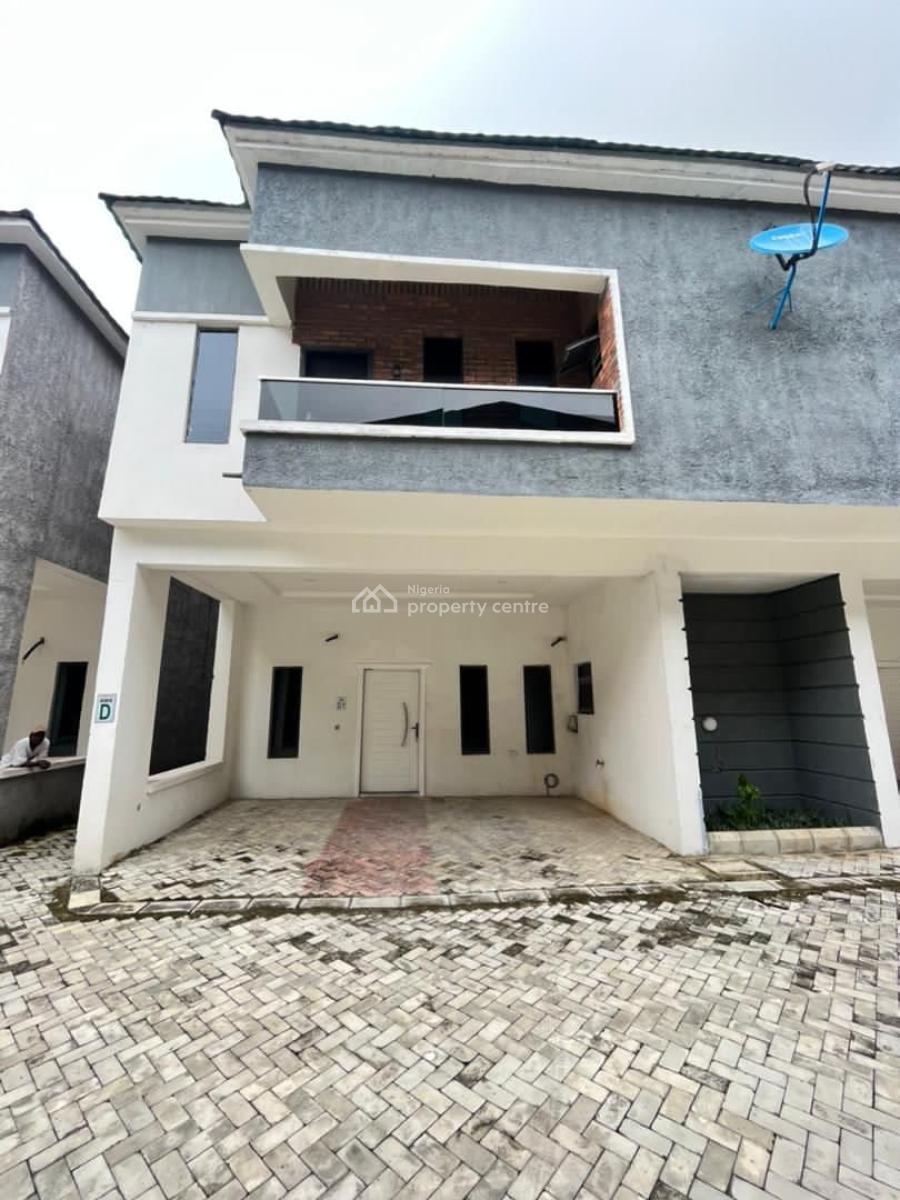 Luxury 4 Bedroom Terrace Duplex with Excellent Facilities, Orchard Road, Lekki, Lagos, Terraced Duplex for Rent