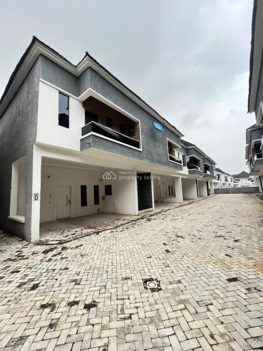 Luxury 4 Bedroom Terrace Duplex with Excellent Facilities, Orchard Road, Lekki, Lagos, Terraced Duplex for Rent
