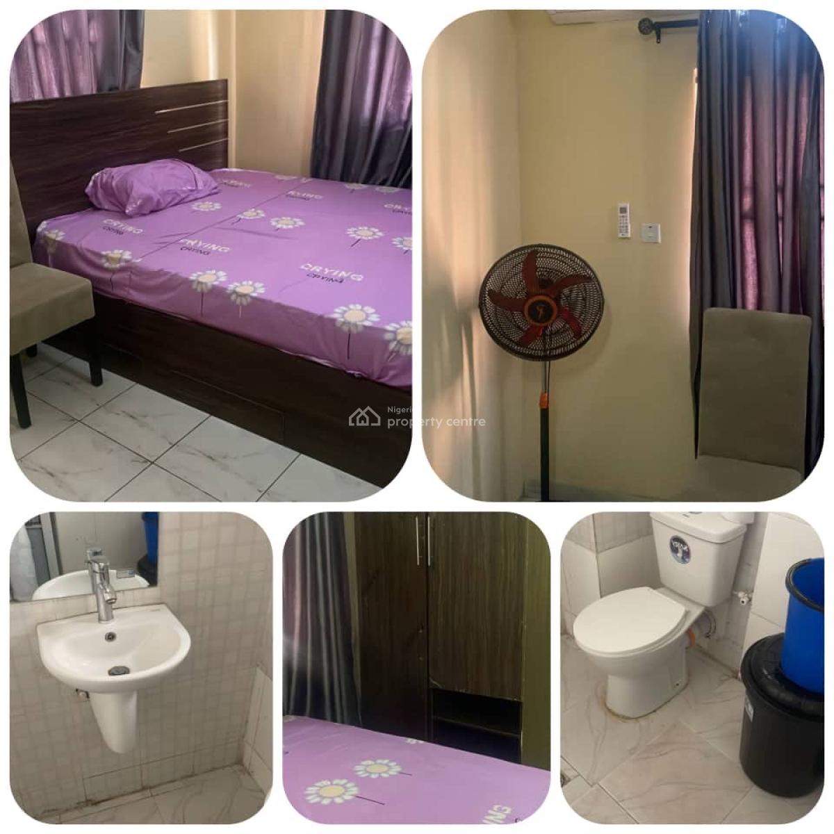 Furnished and Clean Room Available, Sangotedo, Ajah, Lagos, Self Contain (single Rooms) for Rent