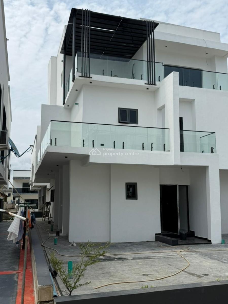 Luxury 5-bedroom Fully Detached Duplex with Bq & Cinema, Meridian Boulevard, Coastal Road. Near to Numerous Beaches Okun Ajah., Ogombo, Ajah, Lagos, House for Sale
