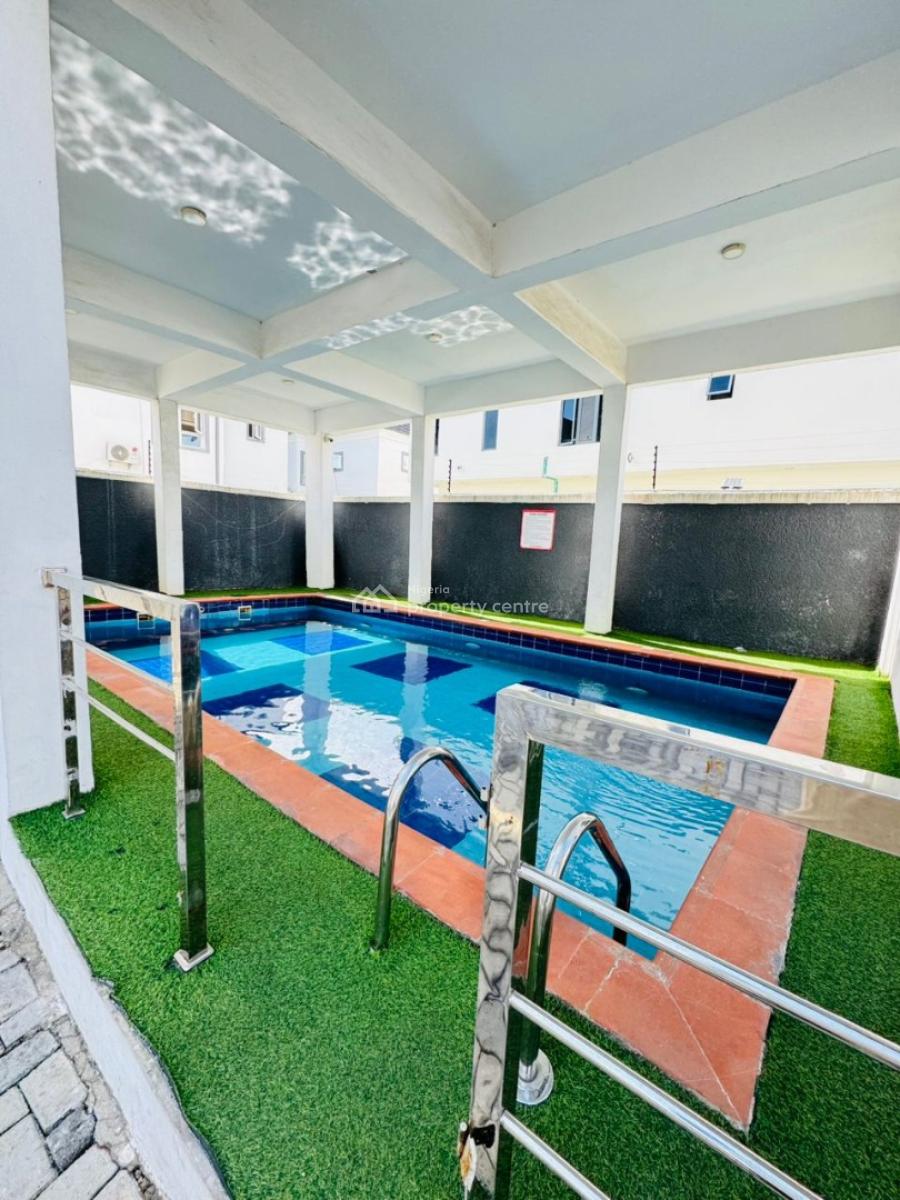 Serviced 4 Bedroom Duplex with Swimming Pool, Gym, Playground Etc, Harris Drive, Vgc Extension, Ikota, Lekki, Lagos, Terraced Duplex for Sale