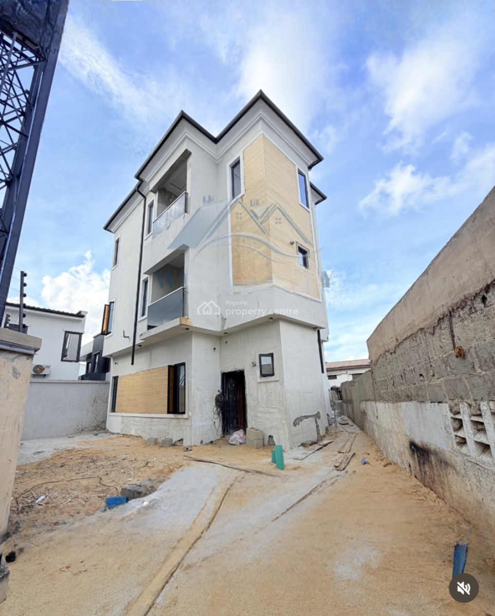 Newly Built 4 Bedroom Fully Detached Duplex with Bq, Gbagada, Lagos, Detached Duplex for Sale