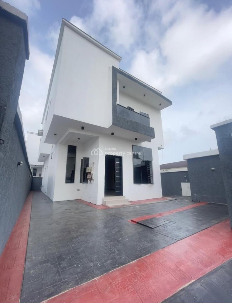 Selling!!   Luxury 4 Bedroom  Fully  Detached Duplex with Bq, Abraham Adesanya Before Lagos Business School Within an Estate, Sangotedo, Ajah, Lagos, Detached Duplex for Sale