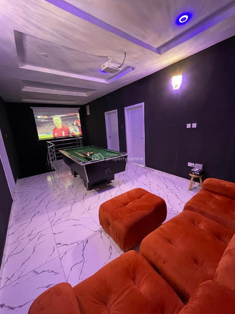 Excellently Furnished 4 Bedr Terrace Duplex in a Prime Neighbourhood, Creek Avenue Court 2, Ikota, Lekki, Lagos, Terraced Duplex for Sale