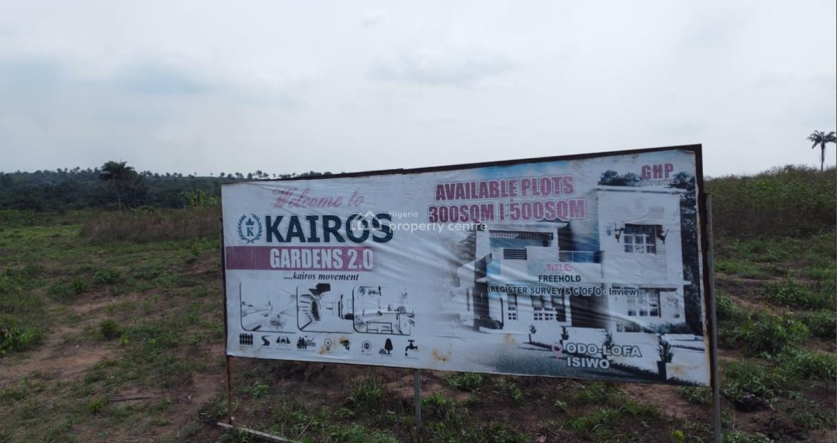 Affordable Commercial Plot of Land in a Serene Location, Kairos Gardens 2.0 / Odo-lofa Isiwo, After Epe Tollgate, Ijebu East, Ogun, Commercial Land for Sale