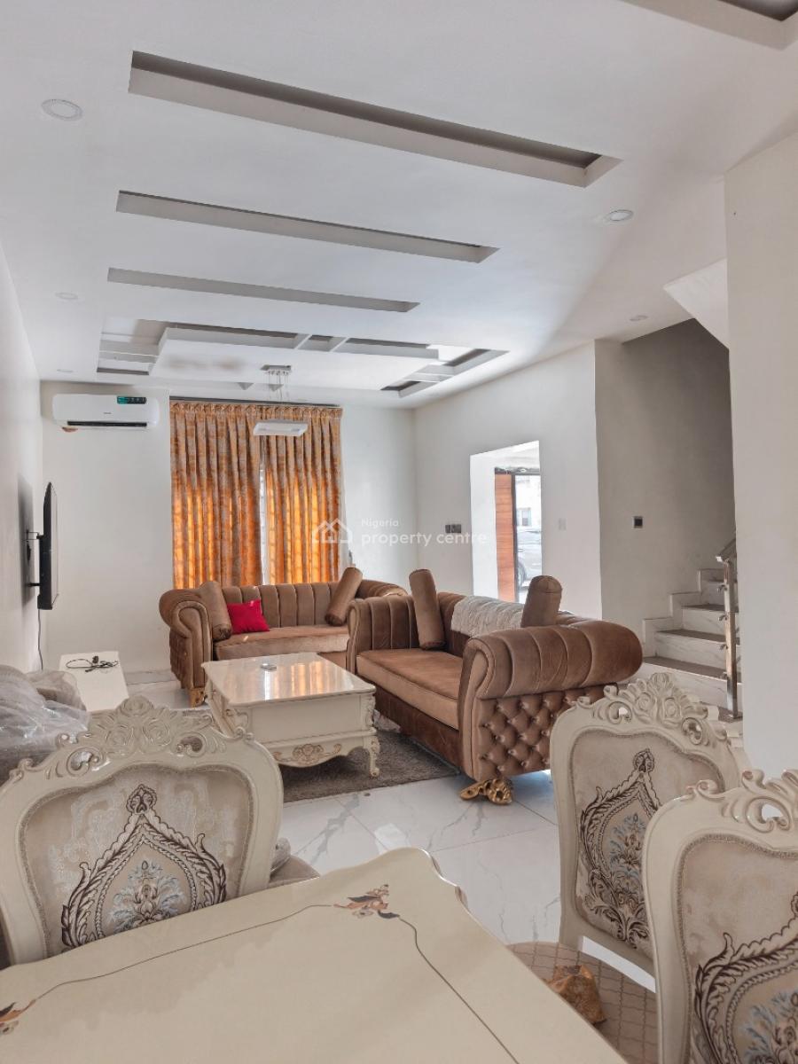 Smart Spacious Furnished 2 Bedrooms Terrace Duplex, in 24/7 Power Supply Estate at Abraham Adesanya Axis Ajah Lagos., Ajah, Lagos, Terraced Duplex for Rent