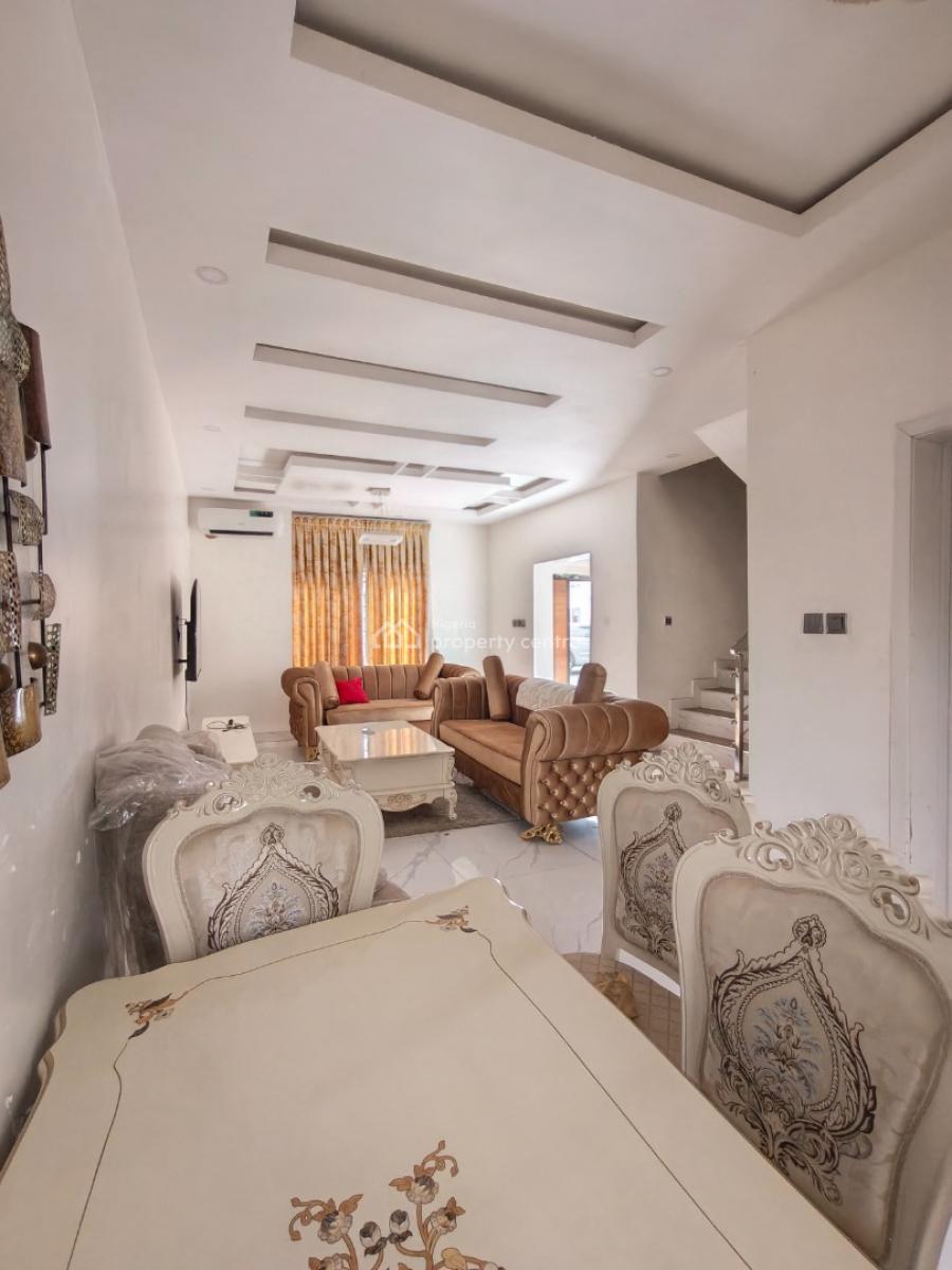 Smart Spacious Furnished 2 Bedrooms Terrace Duplex, in 24/7 Power Supply Estate at Abraham Adesanya Axis Ajah Lagos., Ajah, Lagos, Terraced Duplex for Rent