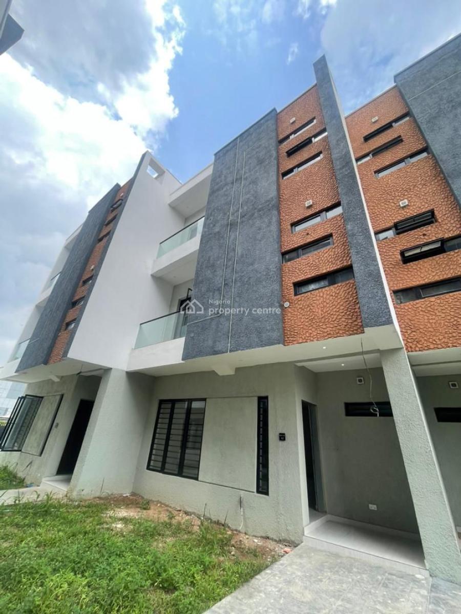 Luxury 4 Bedroom Terrace Duplex with a Bq in a Secured Environment, Ikeja, Lagos, Terraced Duplex for Sale