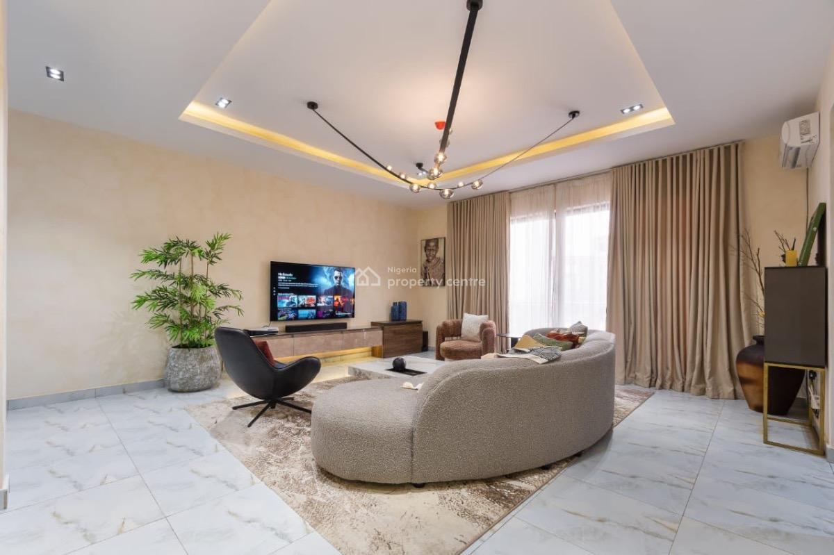 Brand New 2 Bedroom Apartment with Indoor Swimming Pool, Gym and Ps5, Off Bisola Durosinmi, Lekki Phase 1, Lekki, Lagos, Flat / Apartment Short Let