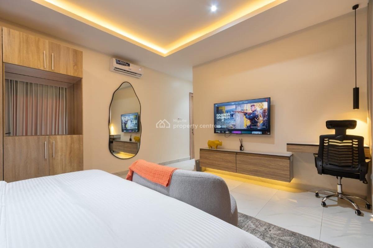 Brand New 2 Bedroom Apartment with Indoor Swimming Pool, Gym and Ps5, Off Bisola Durosinmi, Lekki Phase 1, Lekki, Lagos, Flat / Apartment Short Let