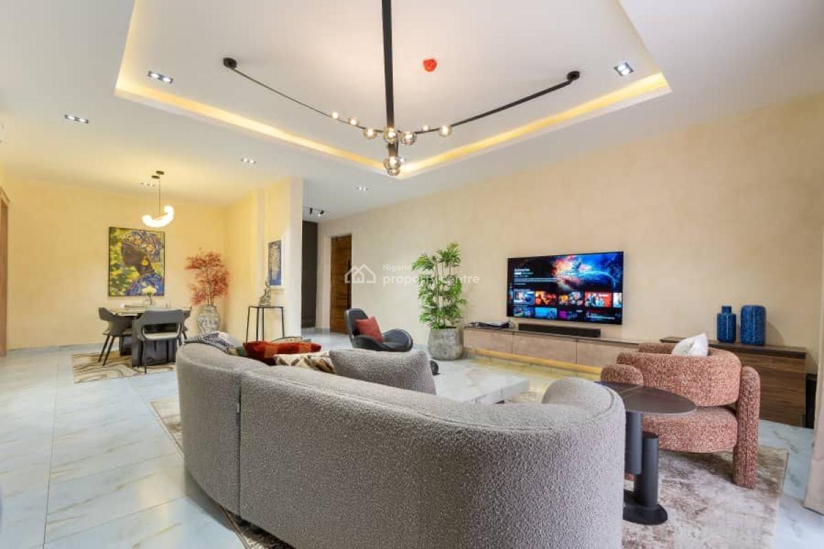Brand New 2 Bedroom Apartment with Indoor Swimming Pool, Gym and Ps5, Off Bisola Durosinmi, Lekki Phase 1, Lekki, Lagos, Flat / Apartment Short Let