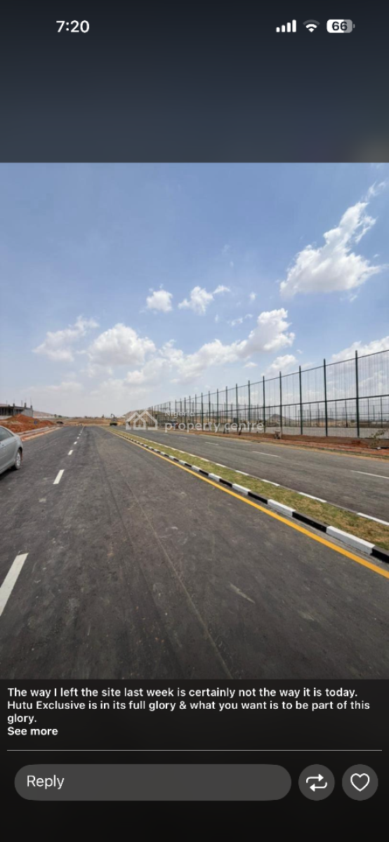 500sqm Residential Plots in a Resort, Hutu Exclusive Abuja, Lugbe District, Abuja, Residential Land for Sale