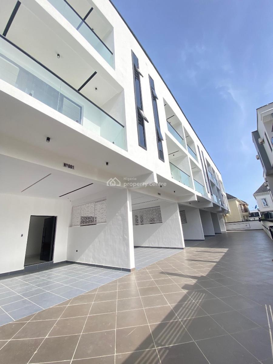 Brand New 4 Bedroom Spacious Terrace Duplex with Bq Available, Ikota Lekki Lagos, Ikota, Lekki, Lagos, Terraced Duplex for Sale