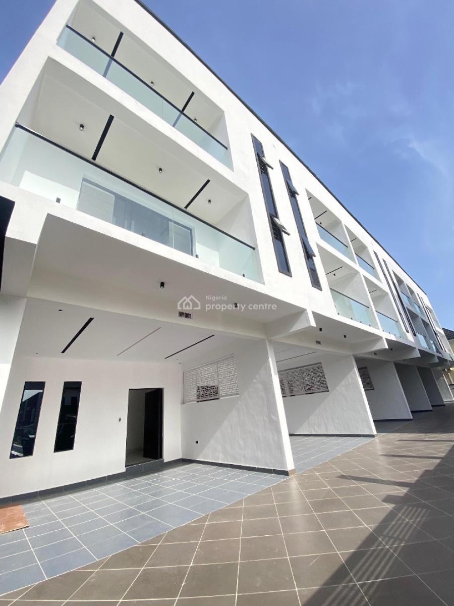 Brand New 4 Bedroom Spacious Terrace Duplex with Bq Available, Ikota Lekki Lagos, Ikota, Lekki, Lagos, Terraced Duplex for Sale