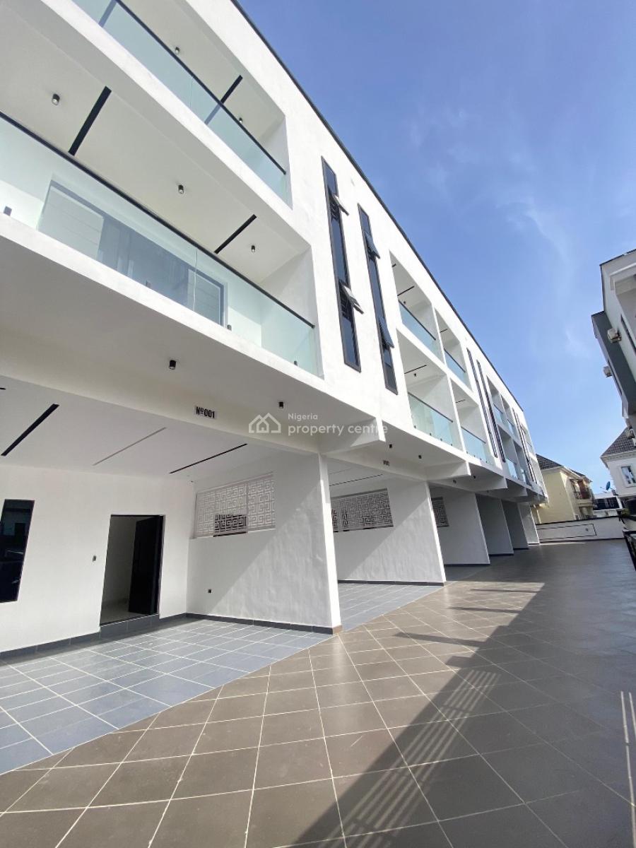 Brand New 4 Bedroom Spacious Terrace Duplex with Bq Available, Ikota Lekki Lagos, Ikota, Lekki, Lagos, Terraced Duplex for Sale