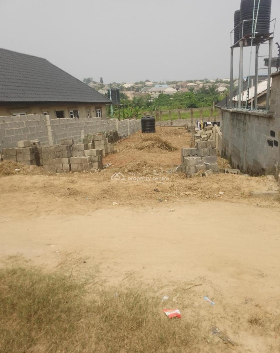 a Genuine Half Plot Dry Land, Lucky Fiber Road, Ikorodu, Lagos, Land for Sale