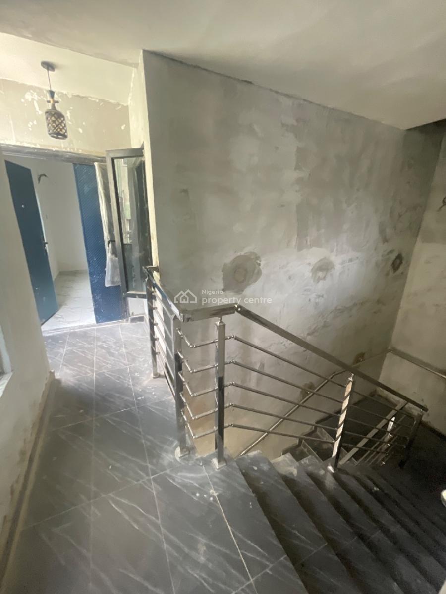 Newly Built, Spacious 3-bedroom Flats (upstairs) in a Quiet and Secure, Off Adekunle Kuye Via Agbonyin Avenue, Surulere, Lagos, House for Rent