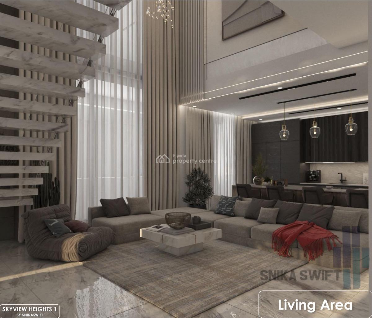 Spacious 3-bedroom Apartment with Bq (off-plan), Victoria Island (vi), Lagos, Flat / Apartment for Sale