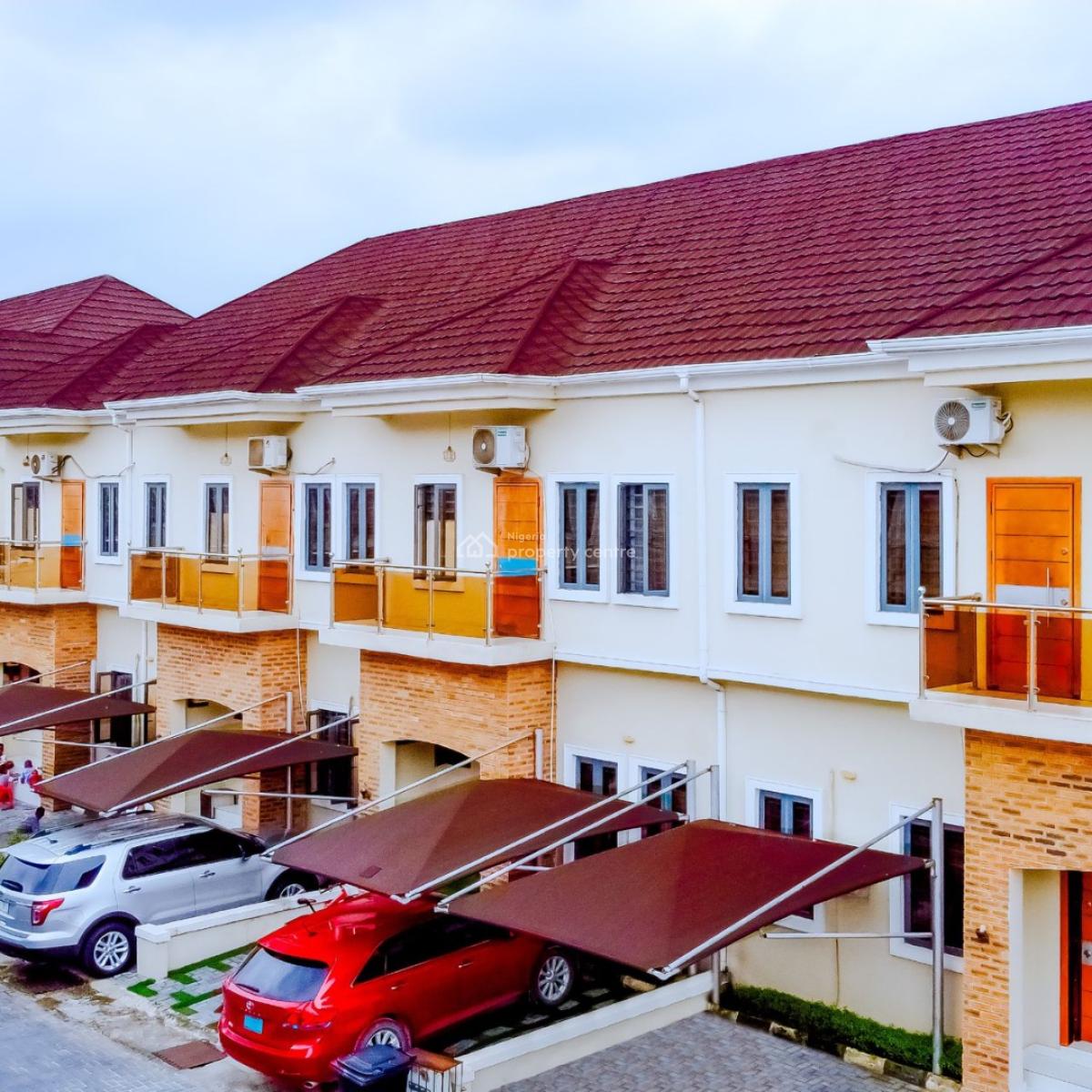 Nicely Finished 3 Bedrooms Serviced Terrace Duplex, Ajah, Lagos, Terraced Duplex for Sale
