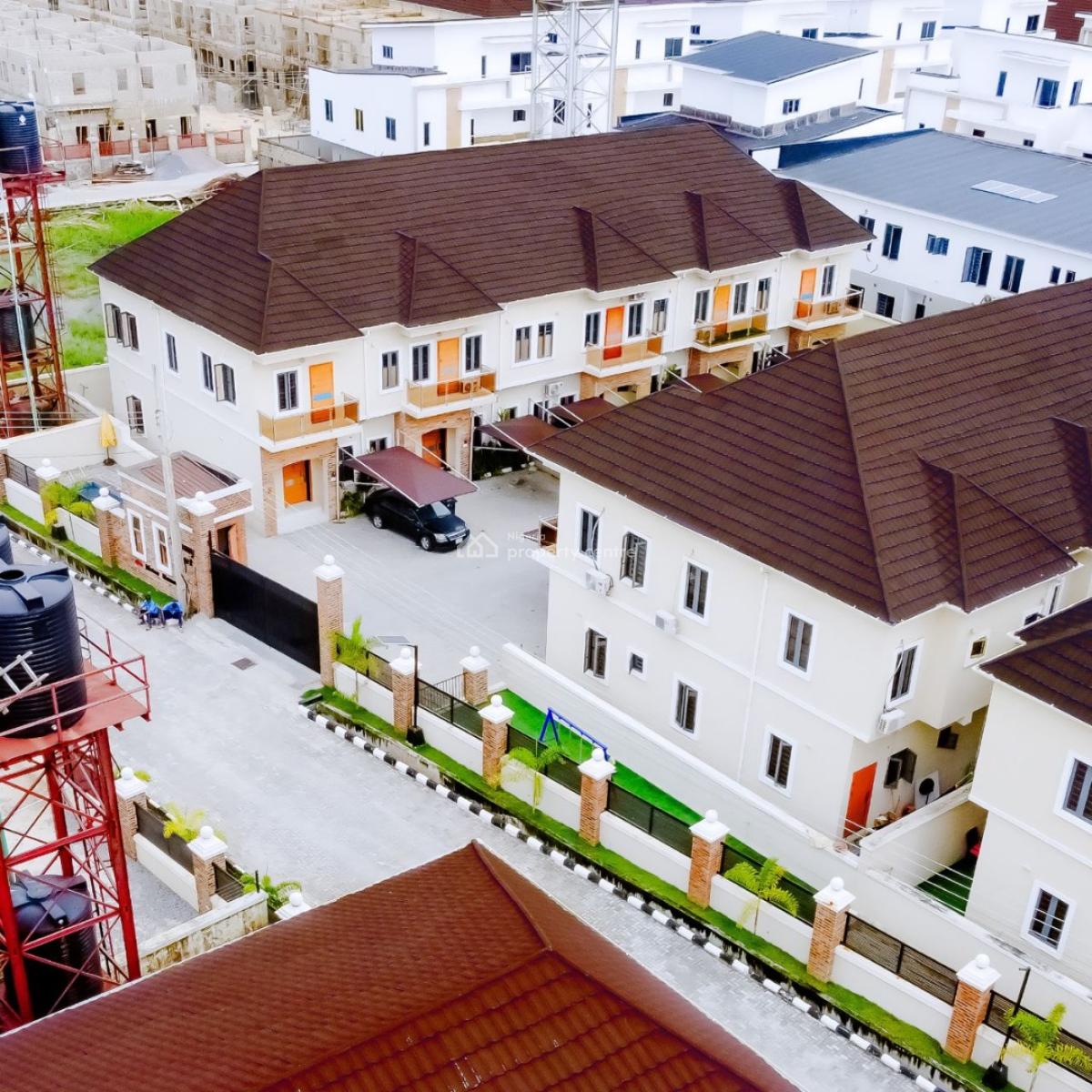 Nicely Finished 3 Bedrooms Serviced Terrace Duplex, Ajah, Lagos, Terraced Duplex for Sale