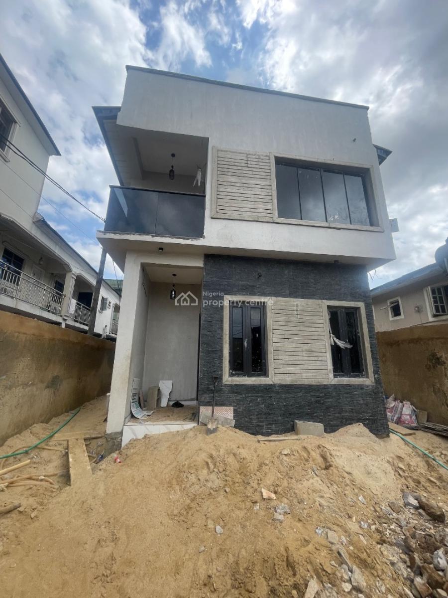 Newly Built, Spacious 3-bedroom Flats (upstairs), Off Adekunle Kuye Via Agbonyin Avenue, Surulere, Lagos, House for Rent