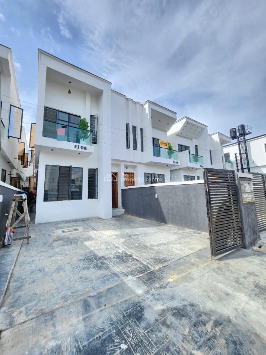 Brand New 4 Bedroom Semi-detached Duplex with Bq, Ikota, Ikota, Lekki, Lagos, Semi-detached Duplex for Rent