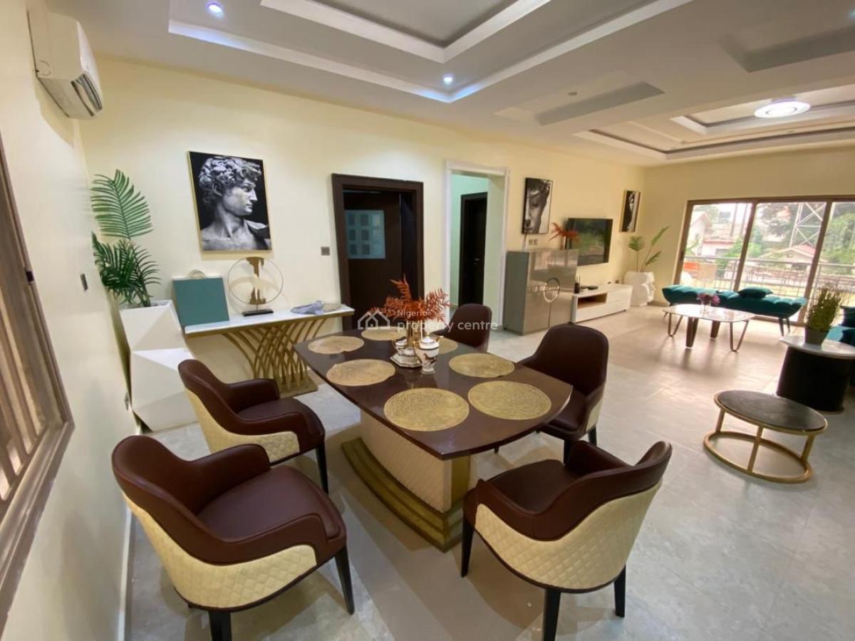 Contemporary Furnished and Serviced 4 Bedroom Terrace with a Bq Pool, Old Ikoyi, Ikoyi, Lagos, Terraced Duplex for Rent