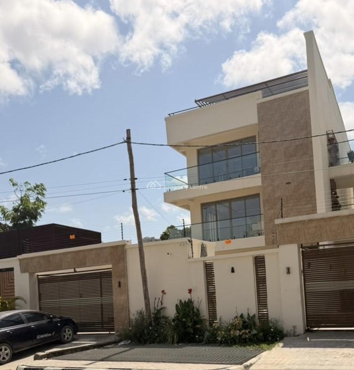 Large 5 Bedroom Detached Villa with 2 Bq and Pool, Bourdillon, Old Ikoyi, Ikoyi, Lagos, Detached Duplex for Sale