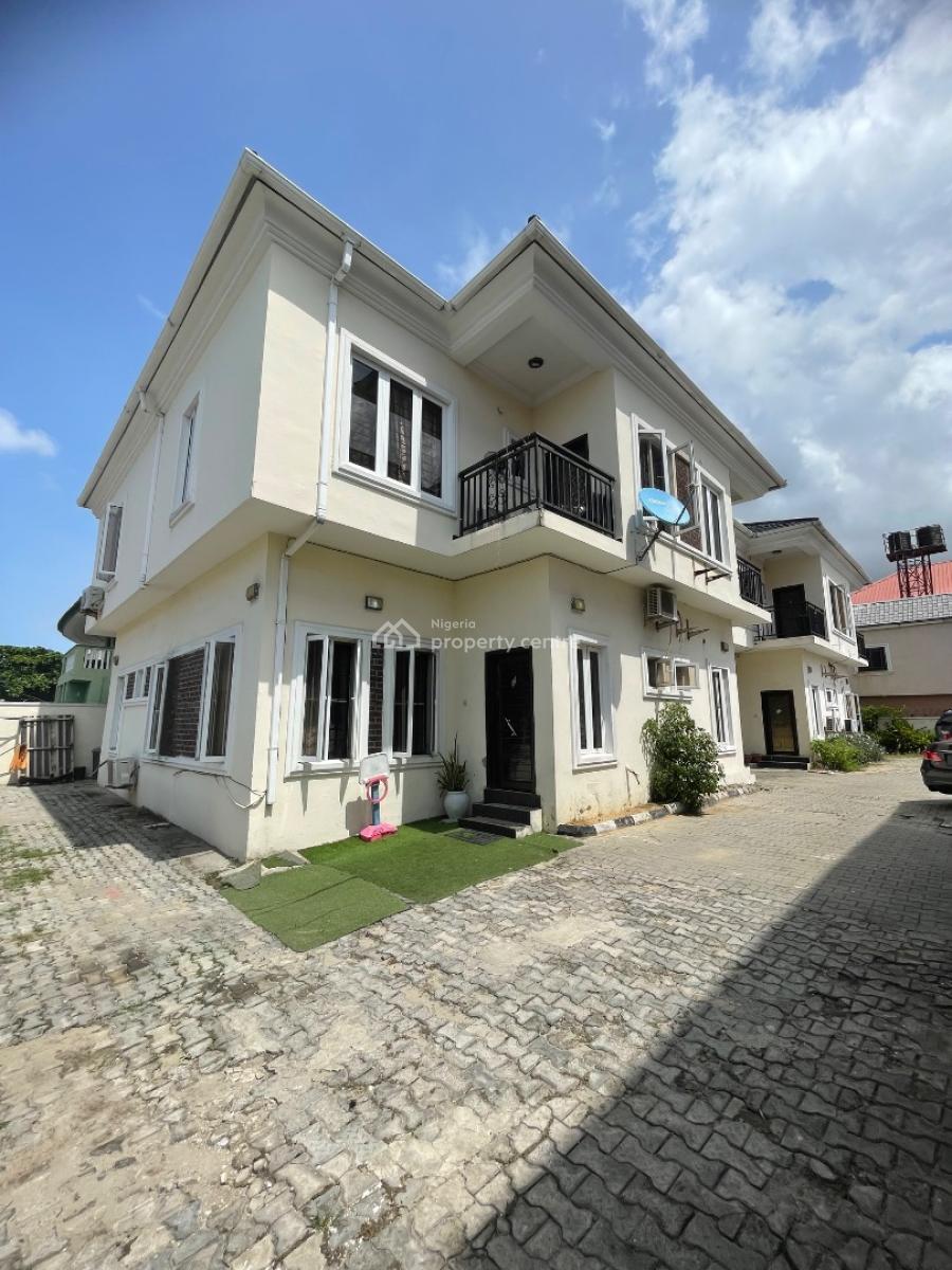 Well Maintained Self Serviced 3 Bedroom Terrace Duplex with Bq, Osapa, Lekki, Lagos, Terraced Duplex for Rent