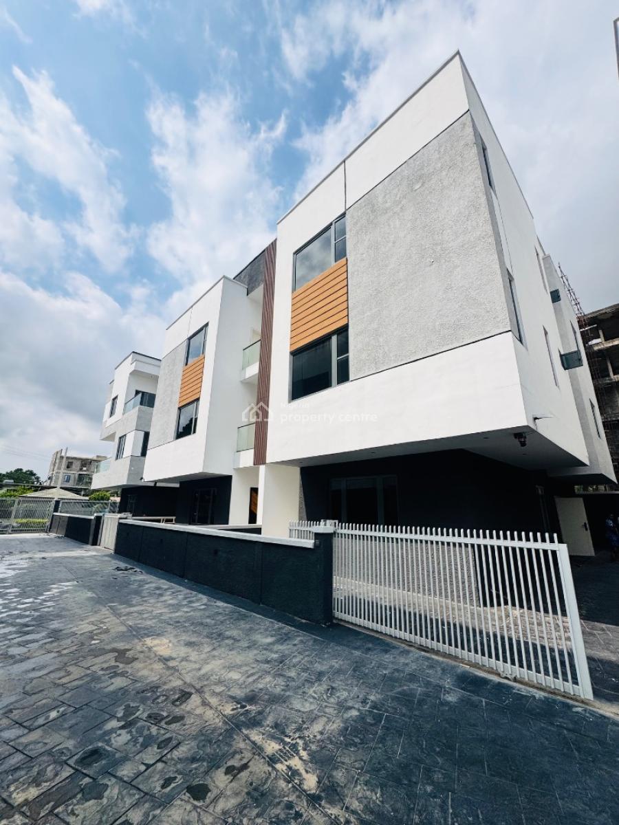 Newly Built 4 Bedroom Semi Detached Duplex with Bq, Adeniyi Jones, Ikeja, Lagos, Semi-detached Duplex for Sale