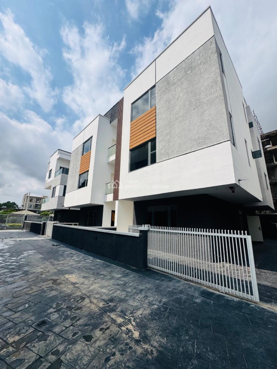 Newly Built 4 Bedroom Semi Detached Duplex with Bq, Adeniyi Jones, Ikeja, Lagos, Semi-detached Duplex for Sale