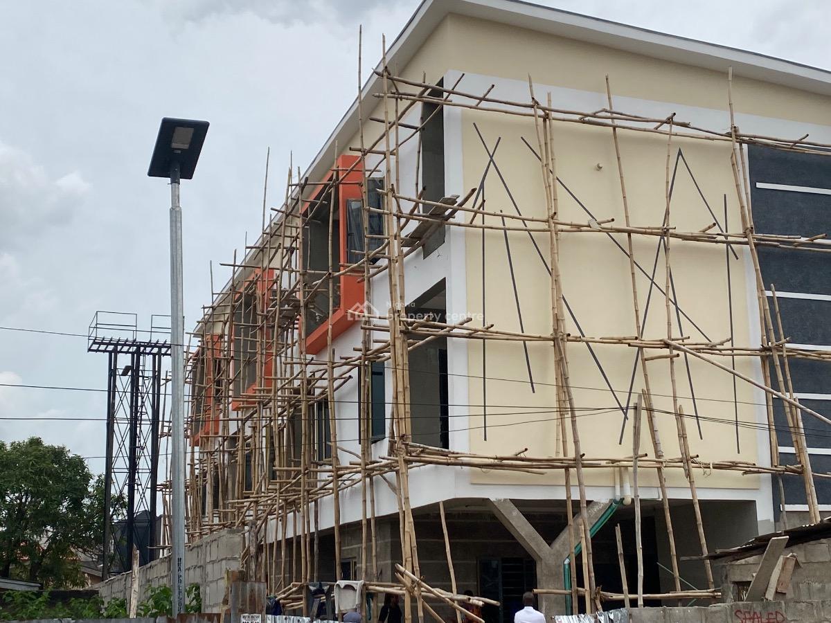 3 Units of 4-bedroom Terrace House + a Study at Morgan, Ojodu. N280m, Morgan Street, Ojodu, Ojodu, Lagos, Terraced Duplex for Sale