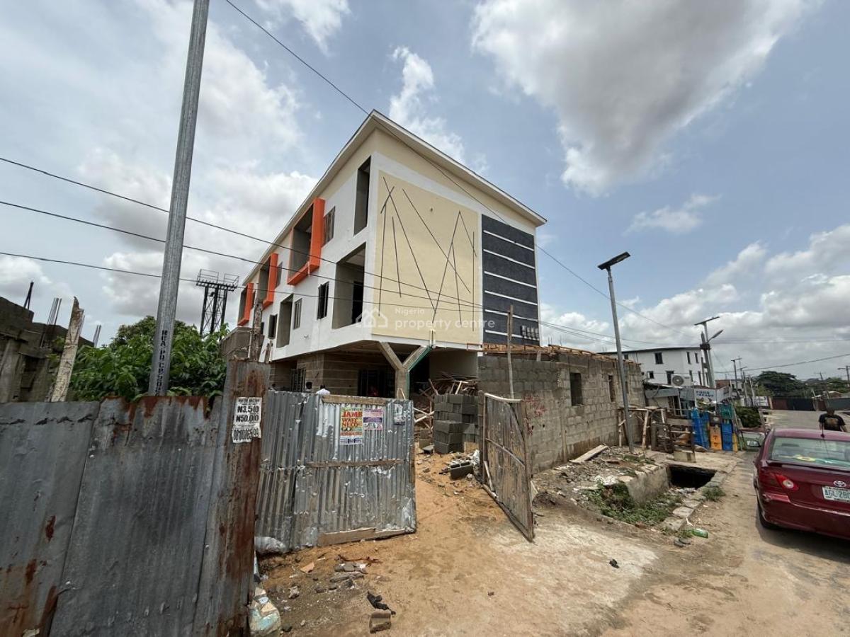 3 Units of 4-bedroom Terrace House + a Study, Morgan Street, Ojodu, Lagos, Terraced Duplex for Sale