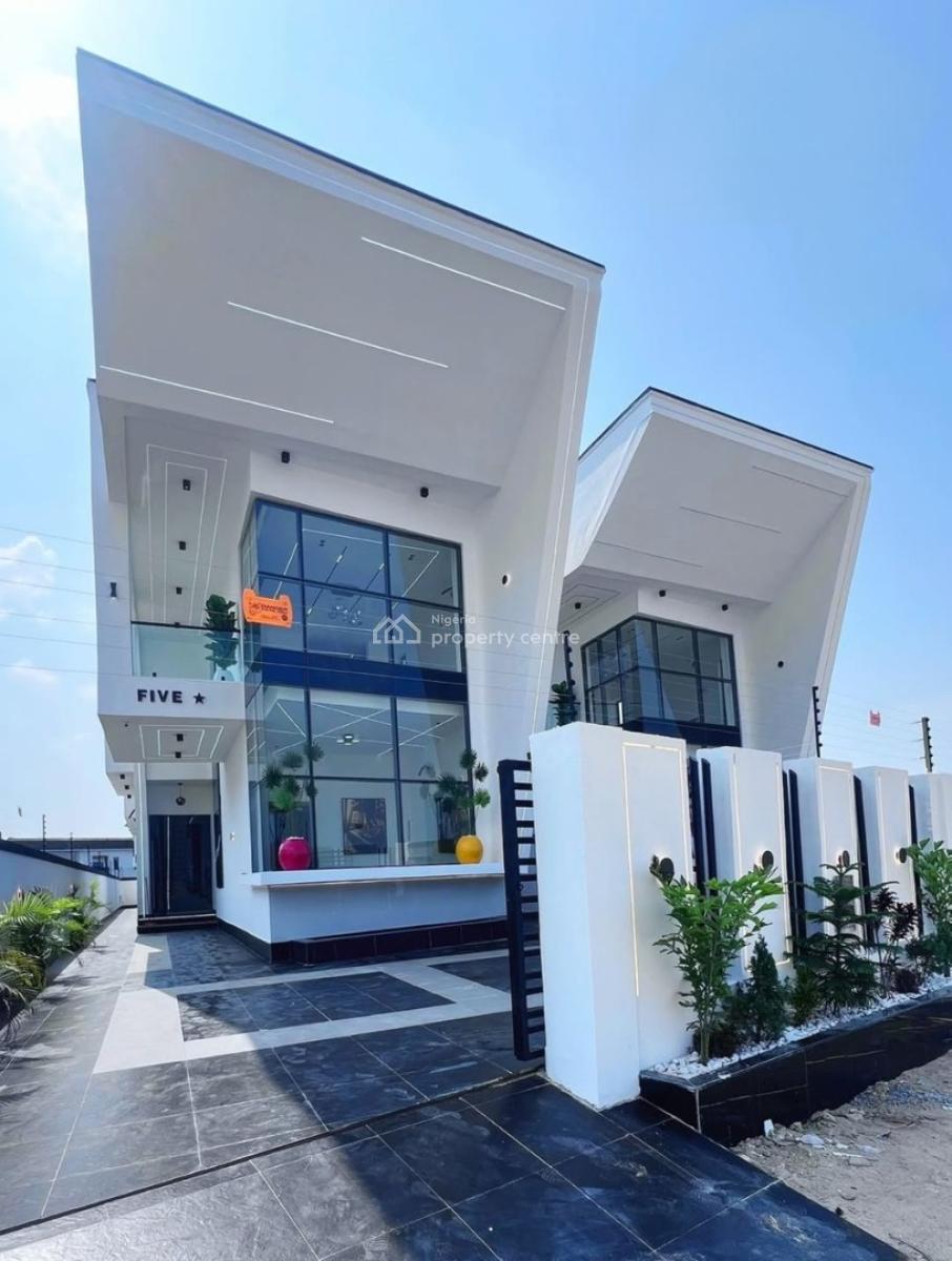 Luxury Contemporary 5 Bedroom Fully Detached Duplex with Cinema, Ajah, Lagos, Detached Duplex for Sale