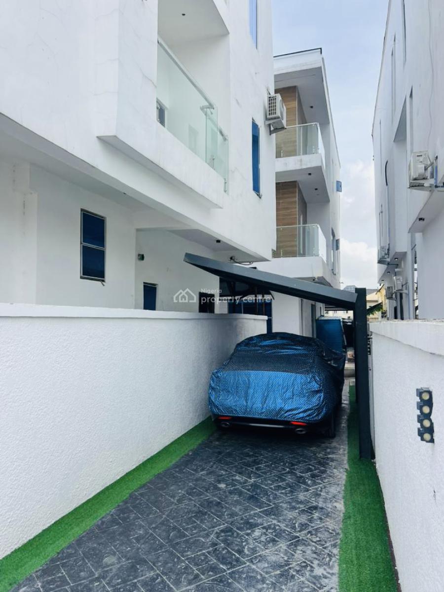 Luxury 4 Bedroom Semi Detached Duplex with Pool, Chevron Lekki, Lekki, Lagos, Semi-detached Duplex for Rent